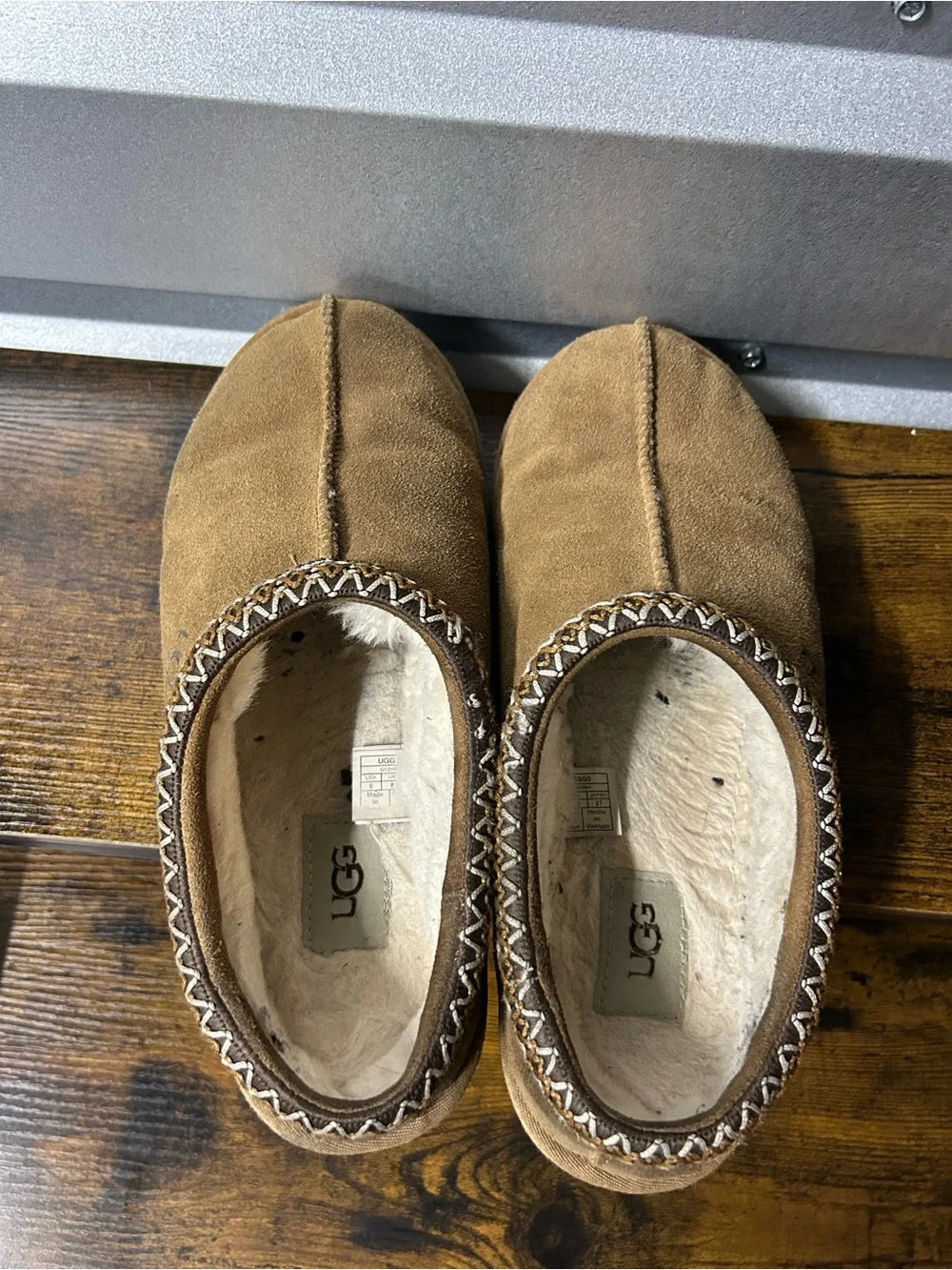 UGG Australia Tasman Men's Slippers - US 9 Chestnut
